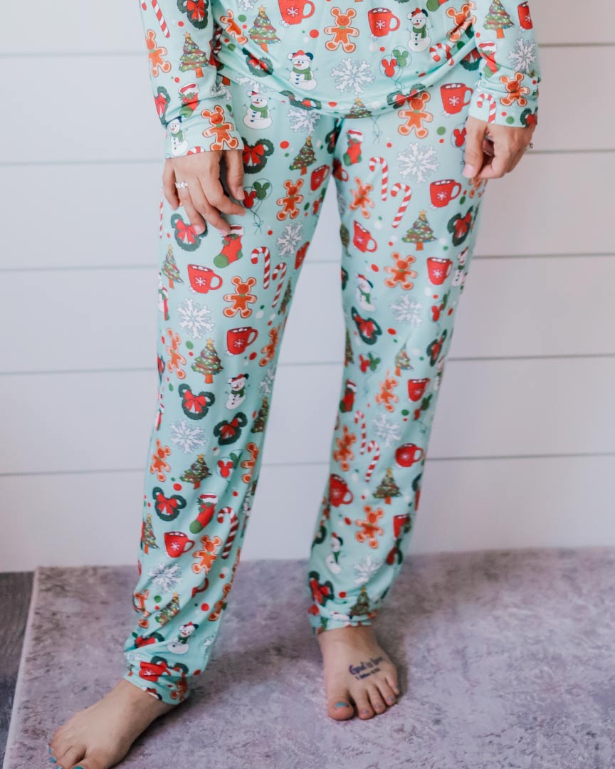 Holly Jolly Women's Bamboo PJ Set