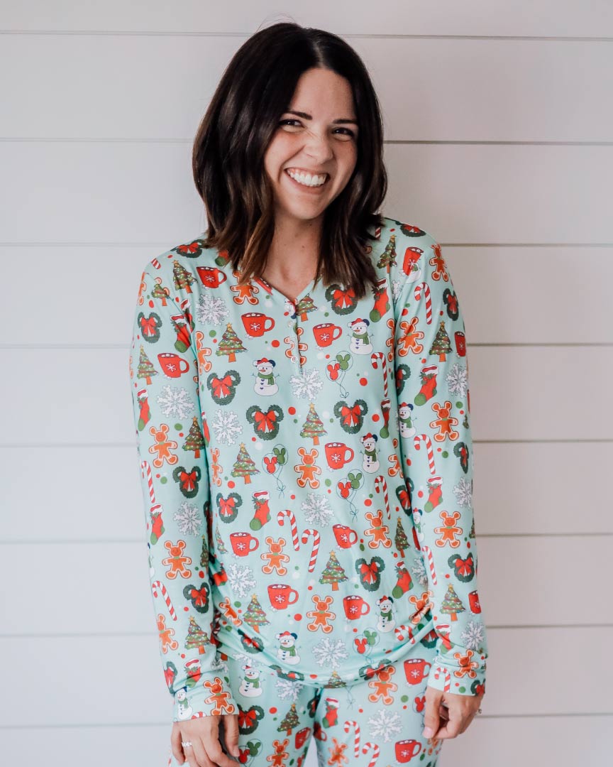 Holly Jolly Women's Bamboo PJ Set