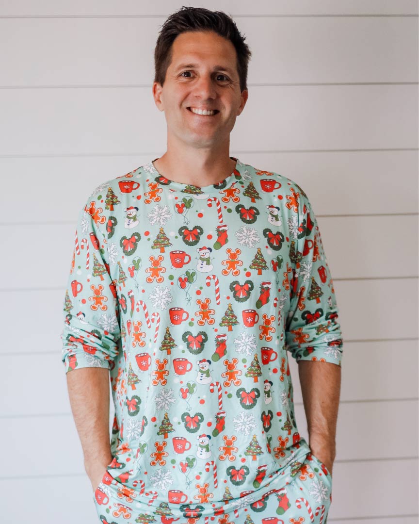 Holly Jolly Men's Bamboo PJ Set