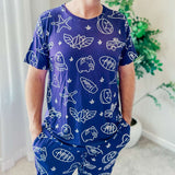 Toy Sketch Unisex Bamboo PJ Set