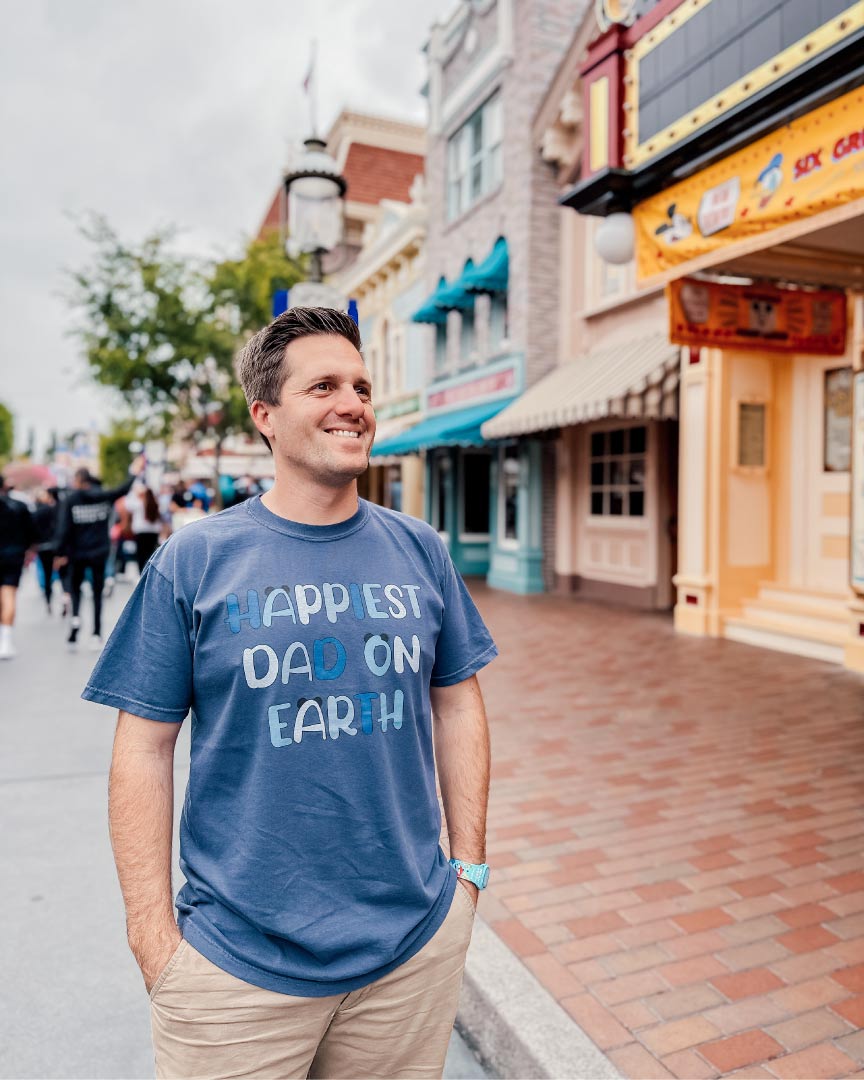 Happiest Dad Tee