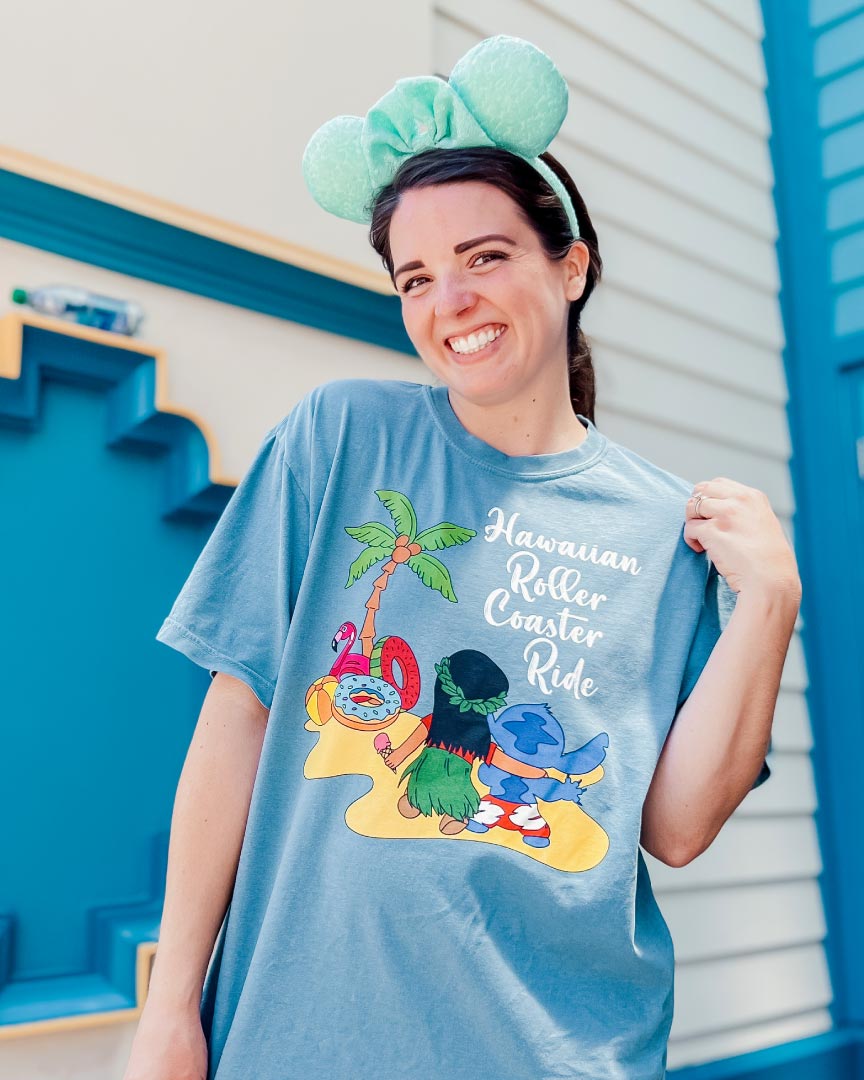 Hawaiian Roller Coaster Ride Tee