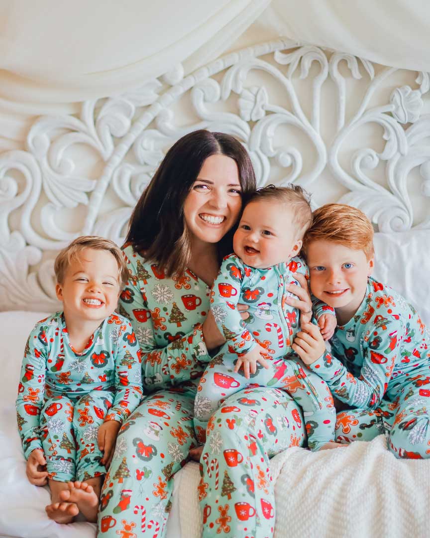Holly Jolly Kids' Bamboo PJ Set