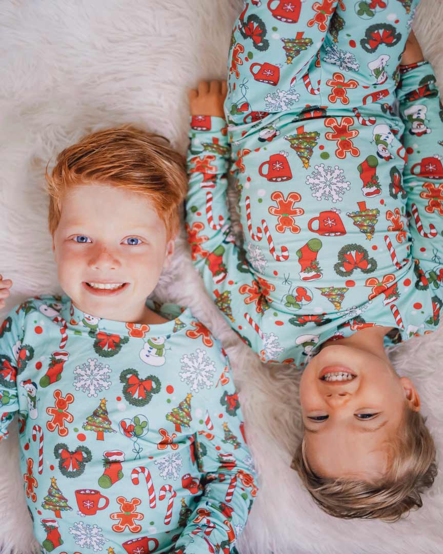 Holly Jolly Kids' Bamboo PJ Set