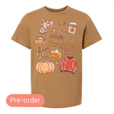 Pumpkin Spice Girl Kids' Tee