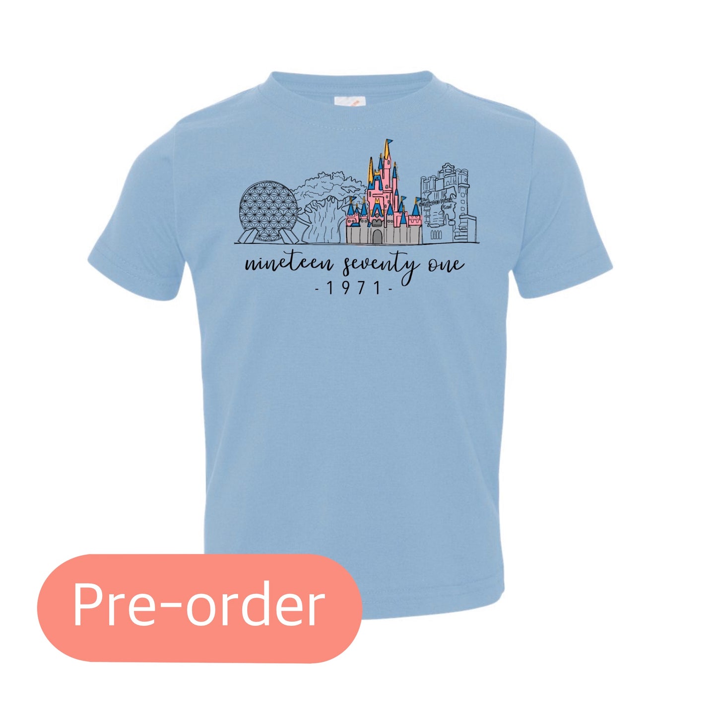 Magical Skyline East Kids' Tee (Pre-Order)