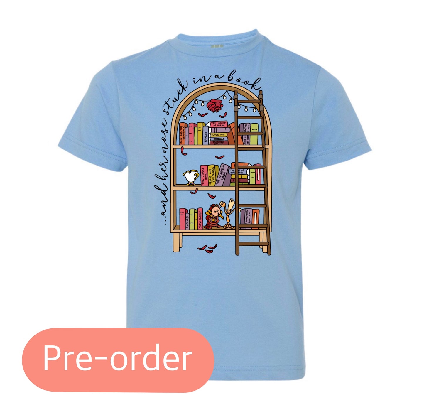 Stuck in a Book Kids' Tee (Pre-Order)