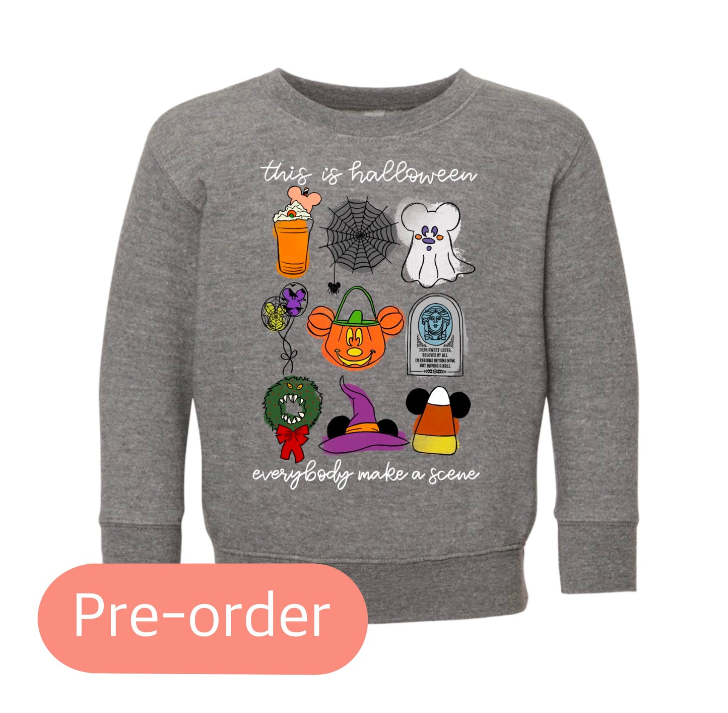 This is Halloween Kids' Crewneck (Pre-Order)
