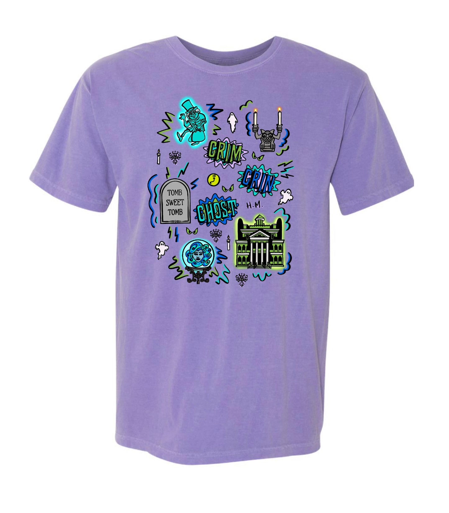 Mansion Doodles Tee