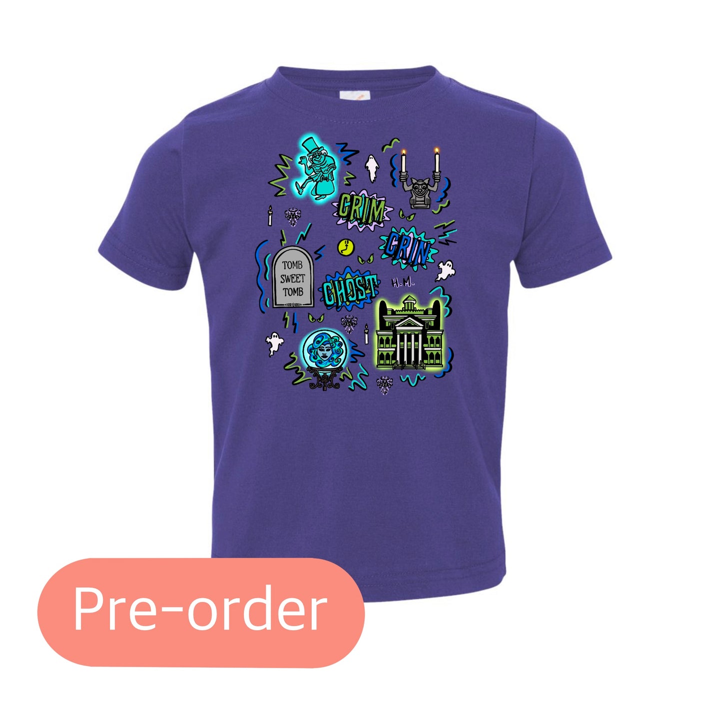 Mansion Doodles Kids' Tee (Pre-Order)