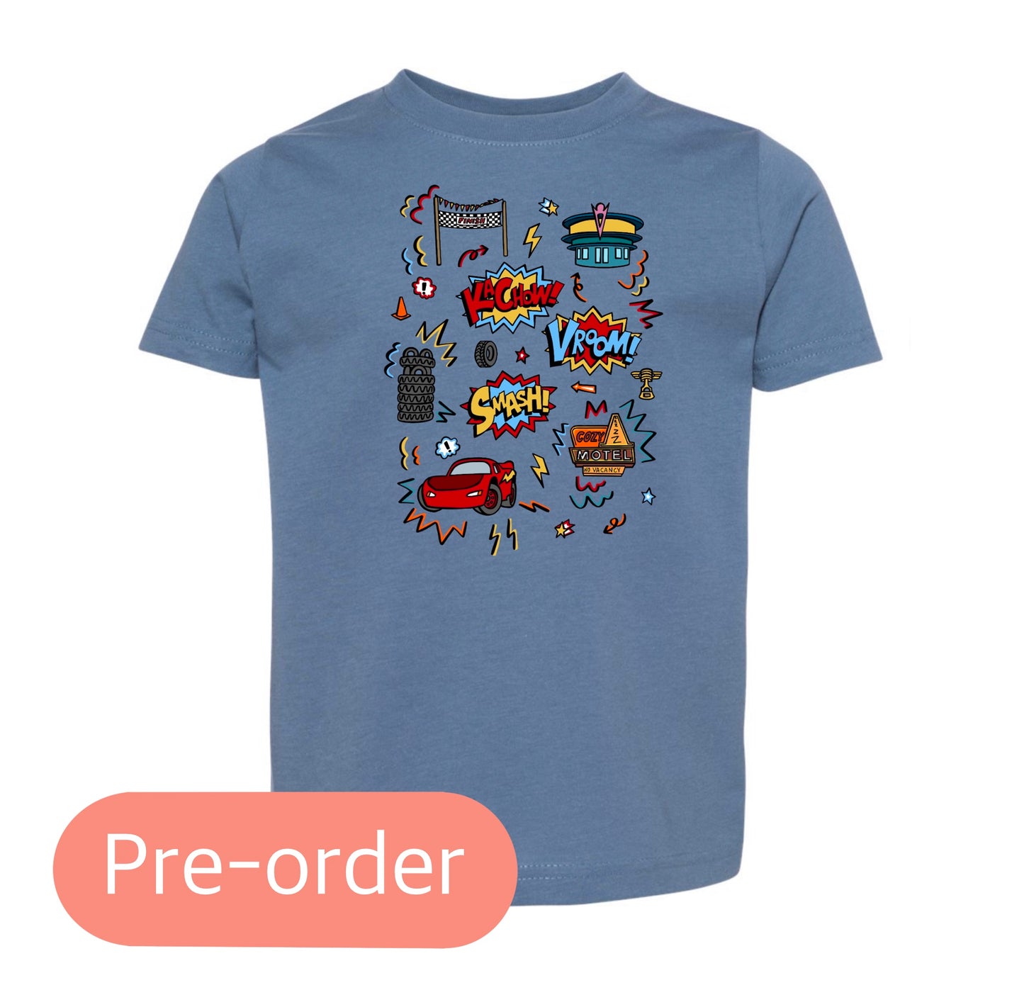 Race Doodles Kids' Tee (Pre-Order)