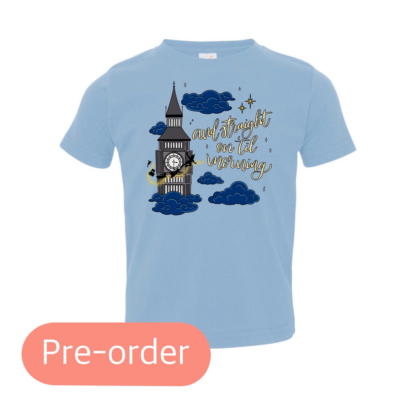 Straight on Till Morning Kids' Tee (Pre-Order)