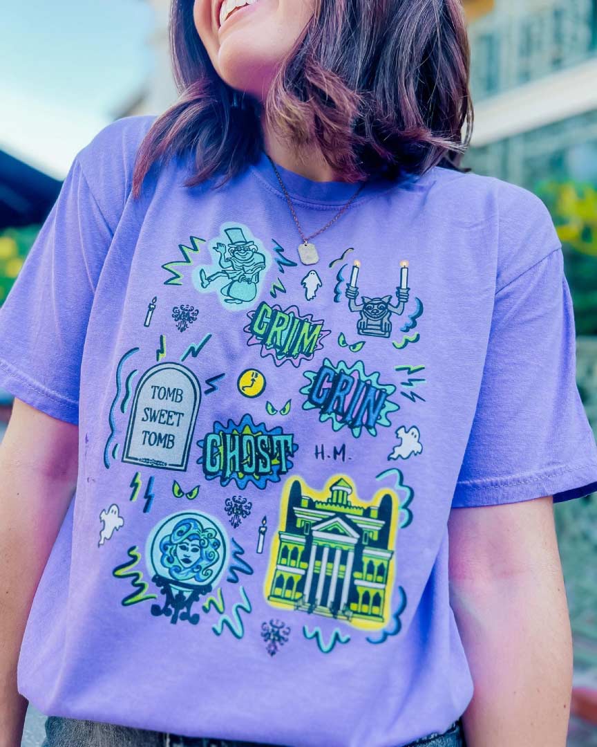 Mansion Doodles Tee