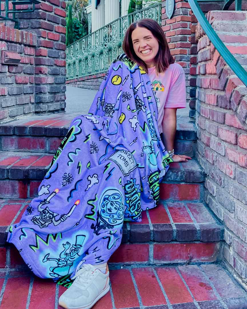 Mansion Doodles Blanket
