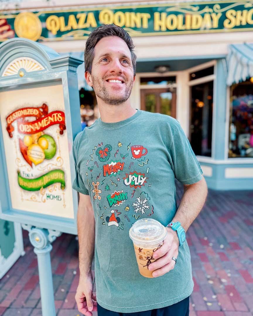 Merry & Bright Doodles Tee