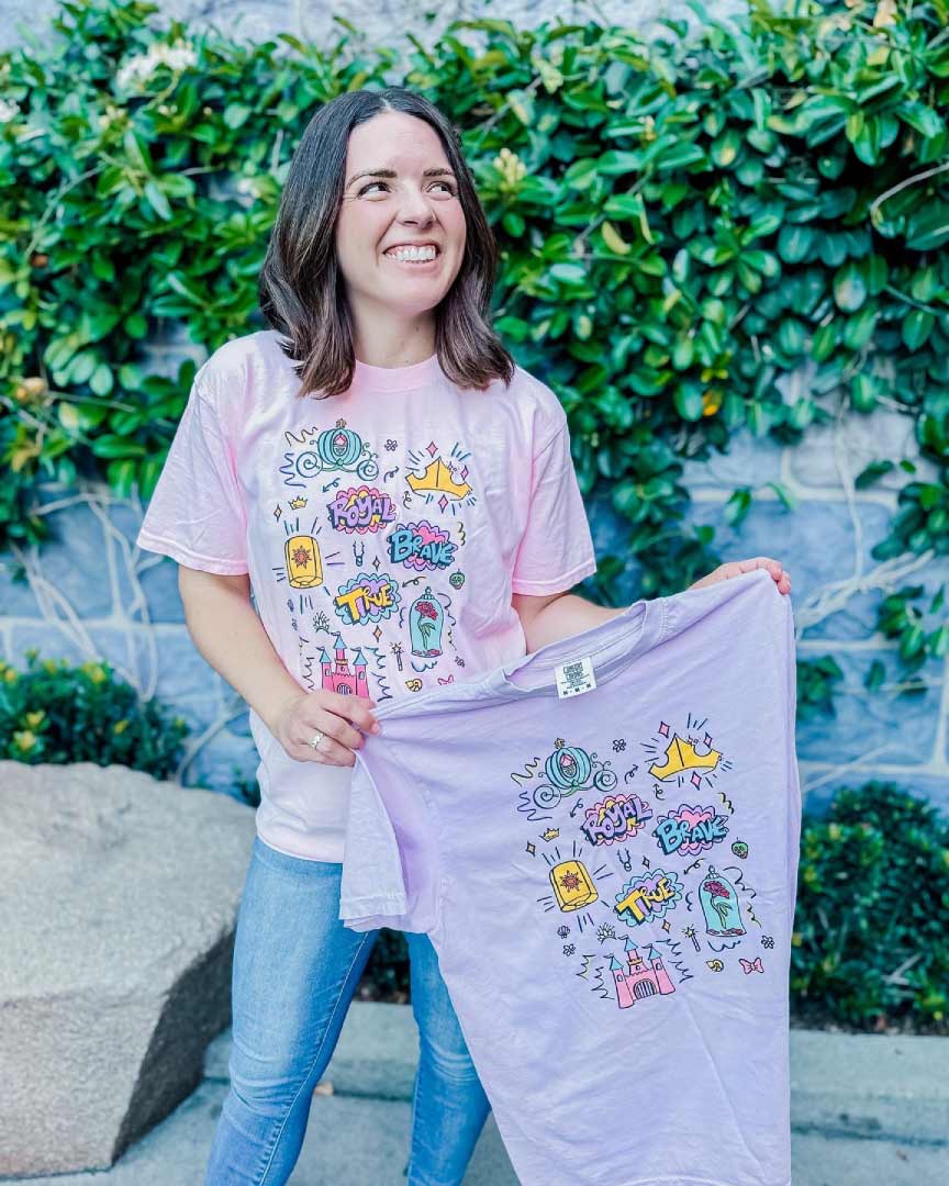 Princess Doodles Tee