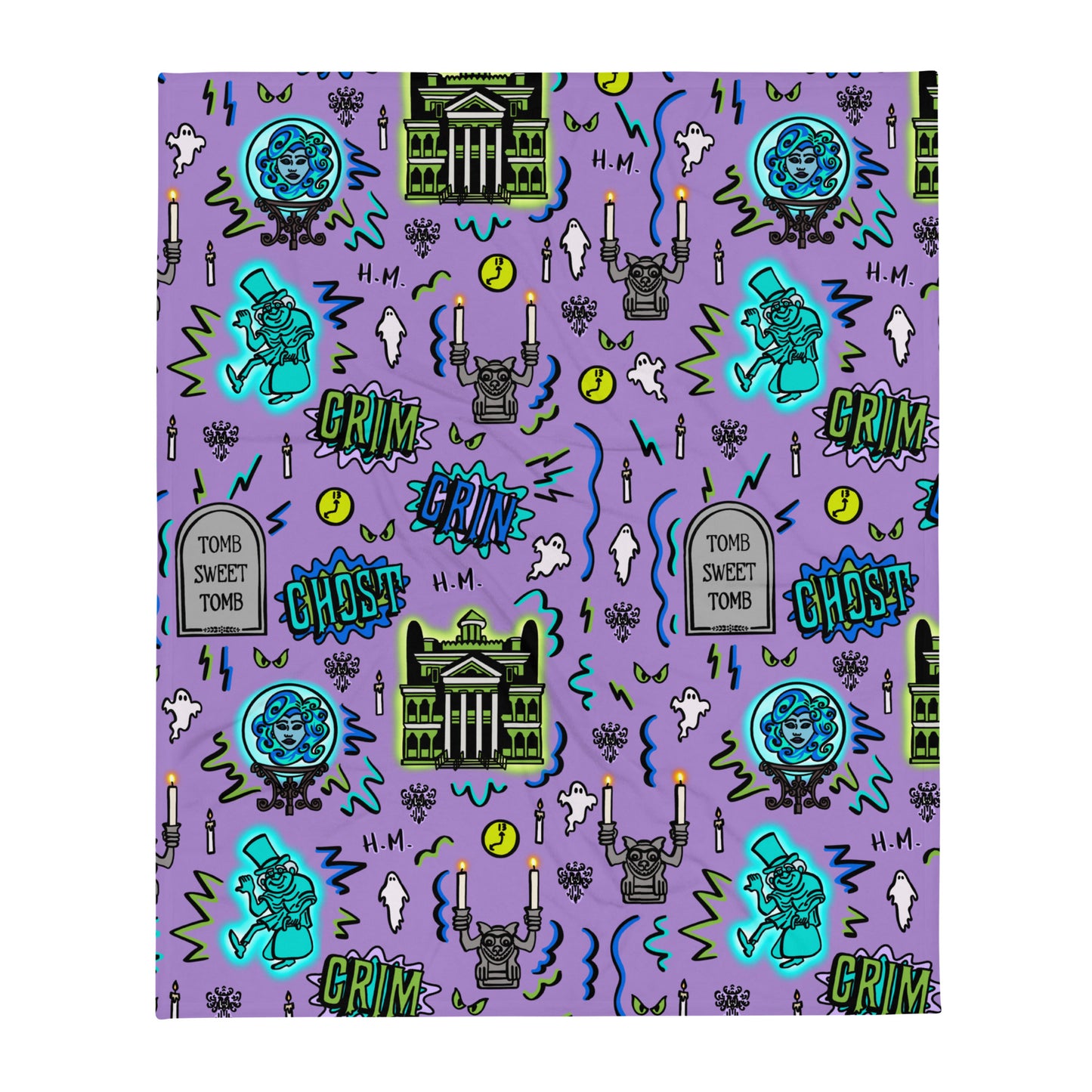 Mansion Doodles Blanket