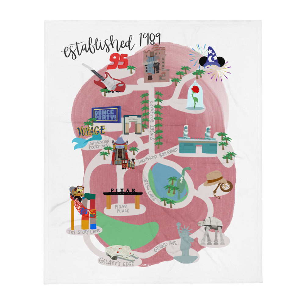 Take Me to the Studios Blanket