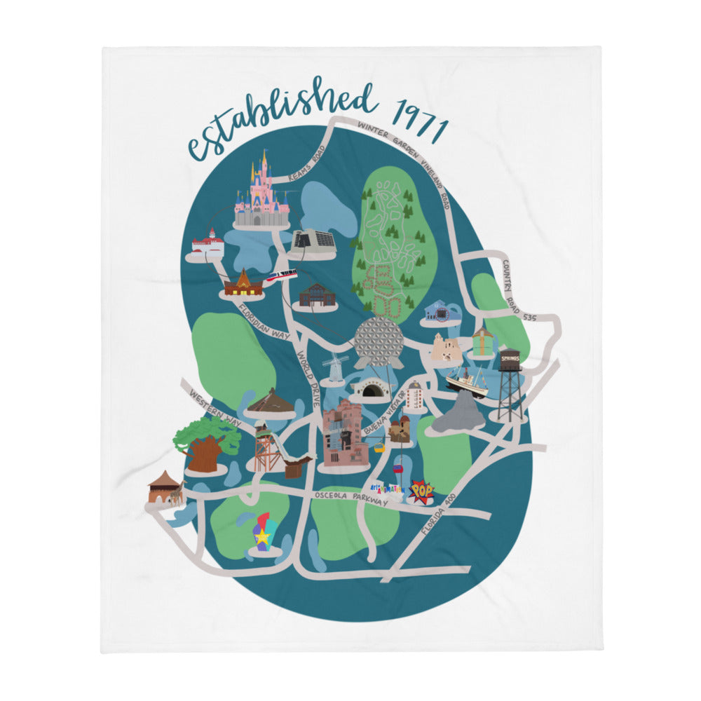 Take Me to the World Blanket