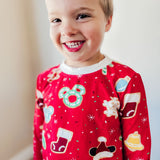 Christmas Cookies Kid's Bamboo PJ Set