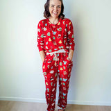 Christmas Cookies Unisex Bamboo PJ Set