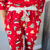 Christmas Cookies Unisex Bamboo PJ Set