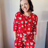 Christmas Cookies Unisex Bamboo PJ Set