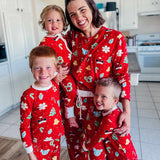 Christmas Cookies Unisex Bamboo PJ Set