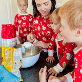 Christmas Cookies Baby Bamboo Sleepers