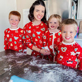 Christmas Cookies Unisex Bamboo PJ Set