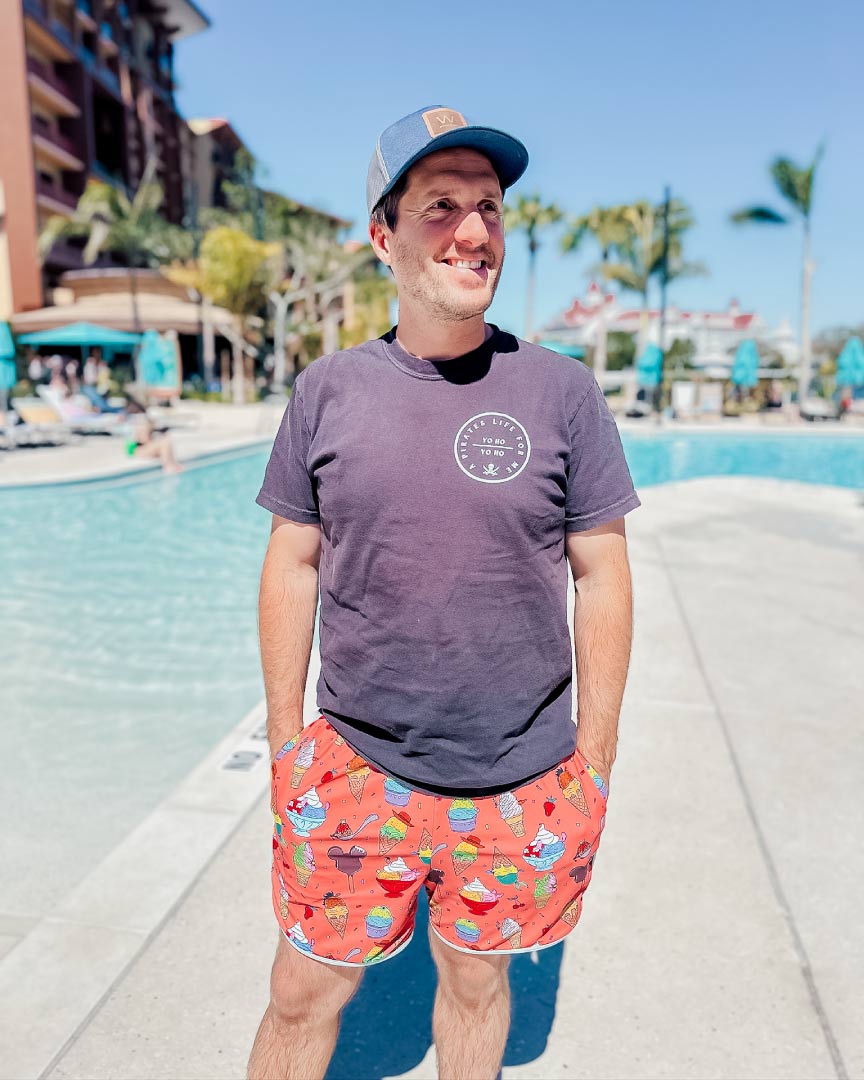 Frosty Friends Swim Trunks - Men's