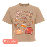 Pumpkin Spice Girl Cropped Tee