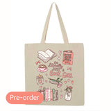 Just a Book Girl Tote Bag