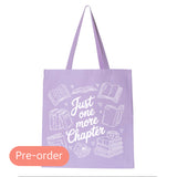 One More Chapter Tote Bag