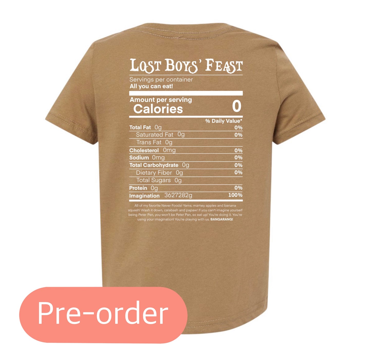 Lost Boys' Thanksgiving Kids' Tee (Pre-Order)