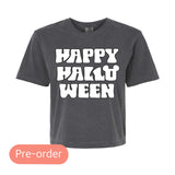 Happy Halloween Cropped Tee