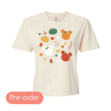 Pumpkin Cropped Tee