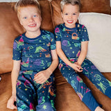 Parks After Dark Kid's Bamboo PJ Set