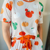 Pumpkin Unisex Bamboo PJ Set