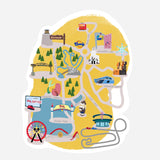 Take Me to the Parks Stickers