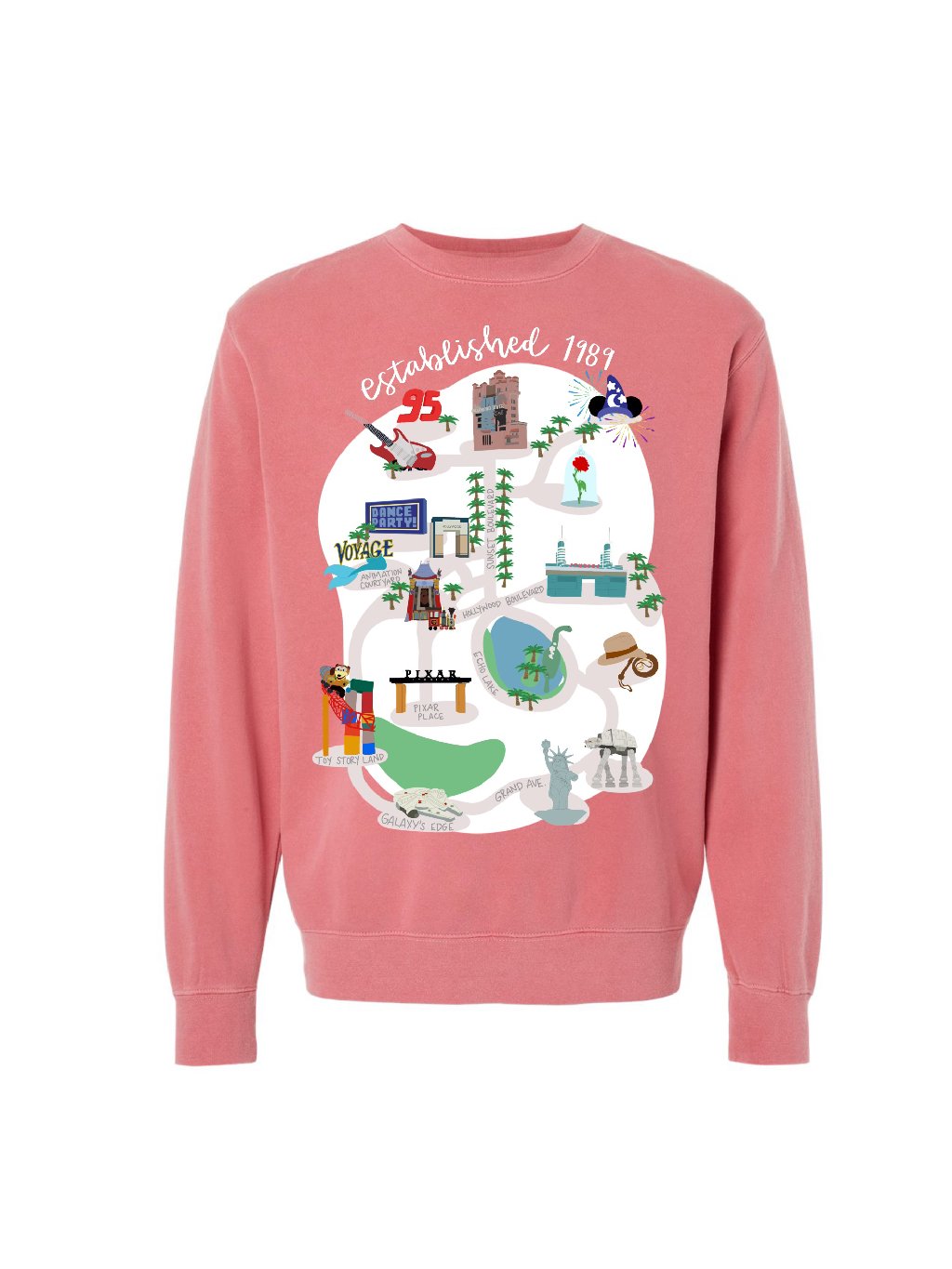 Take Me to the Parks Crewnecks