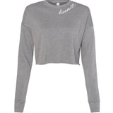 Dreamer Embroidered Cropped & Standard Crew