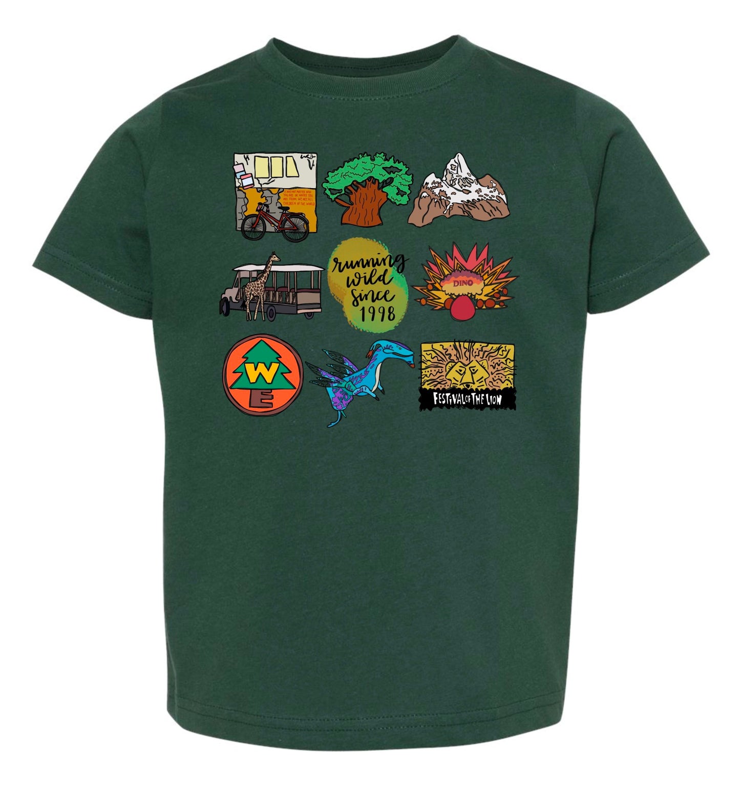 Running Wild Kids Tee