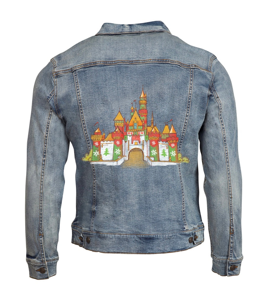 Christmas Castle Jean Jacket